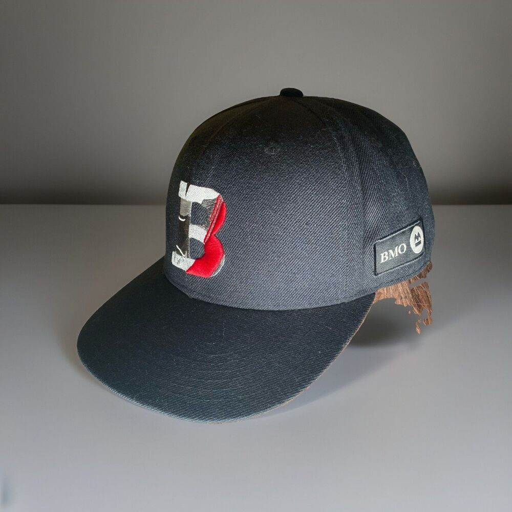 Chicago Bulls Snapback Cap Black One Size Adjustable Embroidered Melonwear